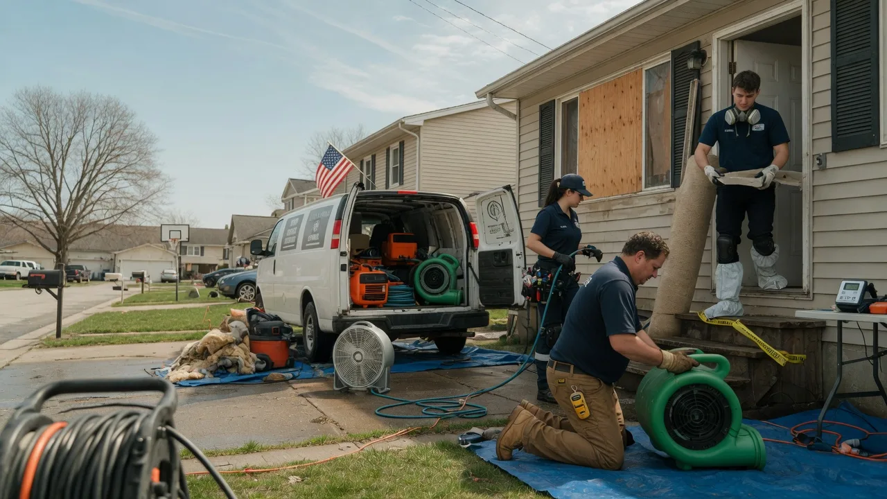 Water Damage Restoration in Bellevue, TX near me